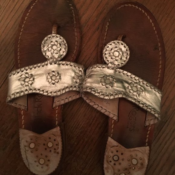 Jack Rogers Shoes - Silver Jack Rogers